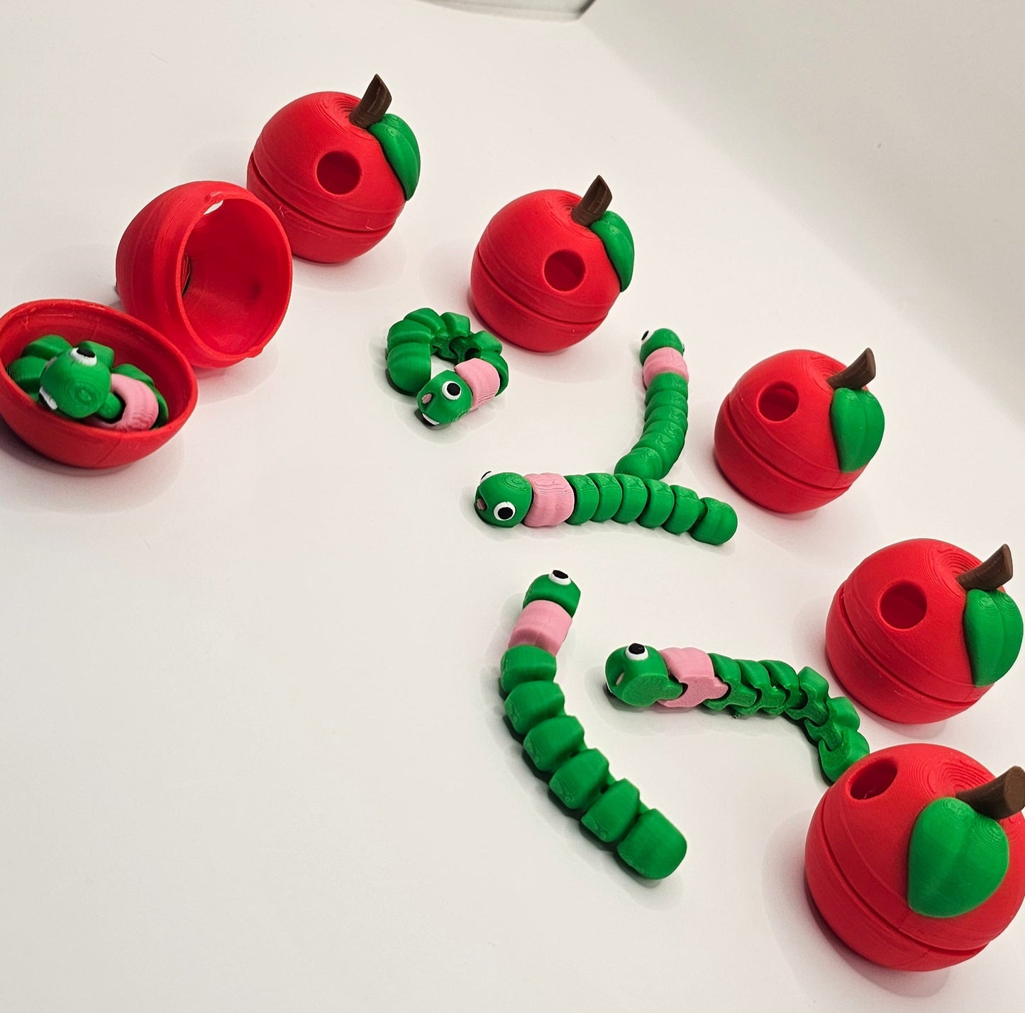 Worms with Apple