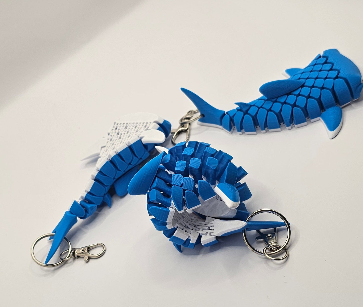 Flathead Shark Keychain - Flexi
