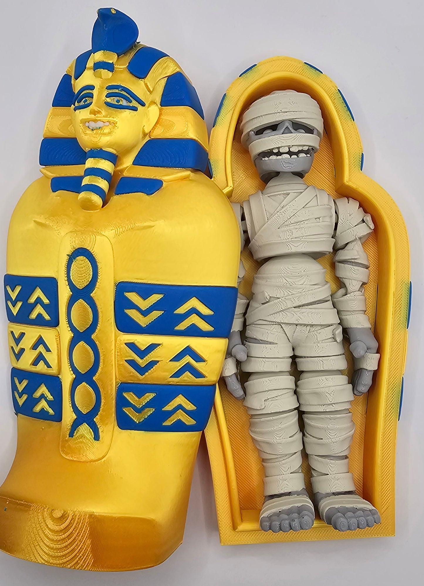 Mummy and Sarcophagus
