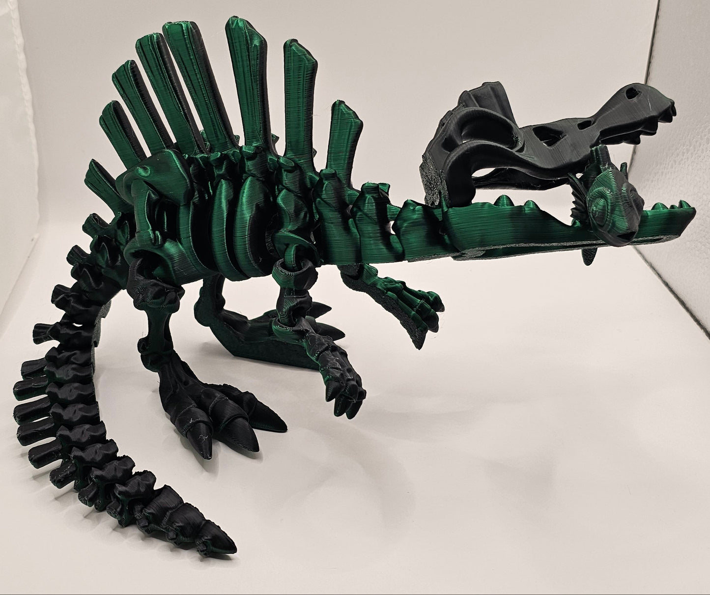 Spinosaurus with Fish - Medium
