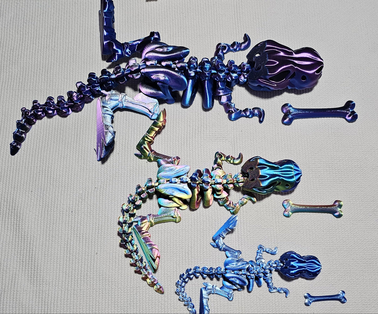T-Rex Skeleton with Bone - Large
