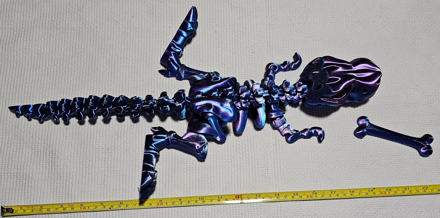 T-Rex Skeleton with Bone - Large