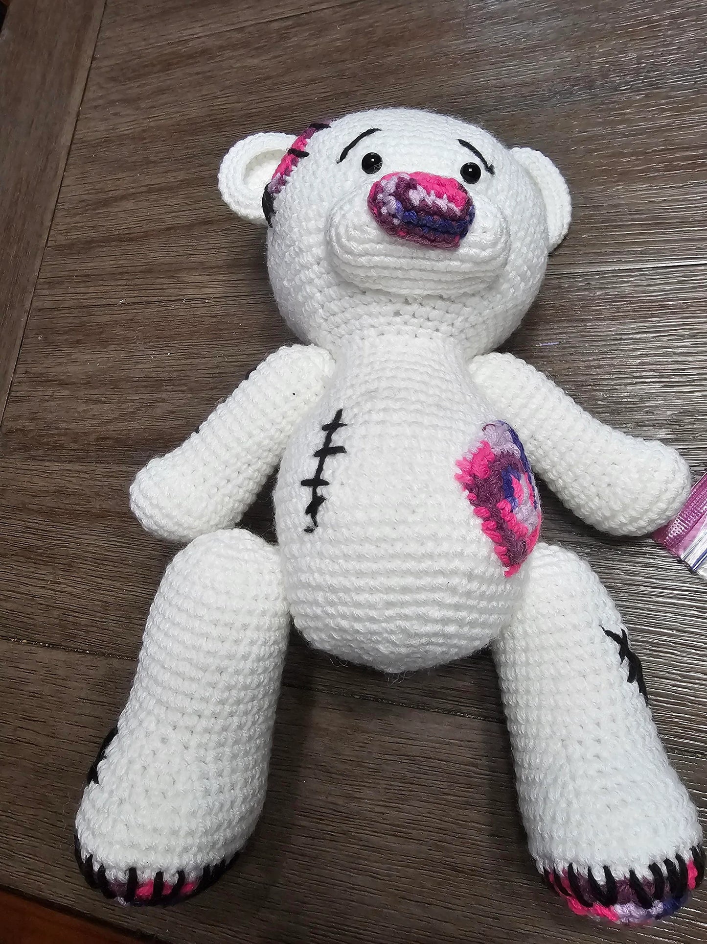 White Stitch Bear (Now on Sale!)