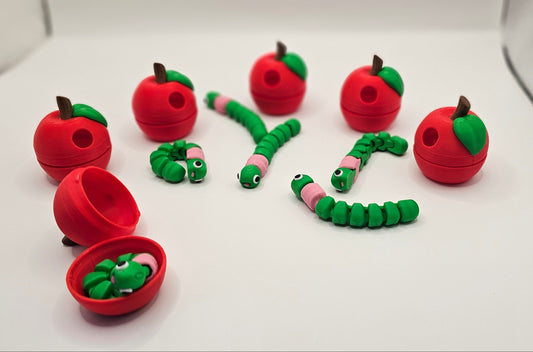 Worms with Apple