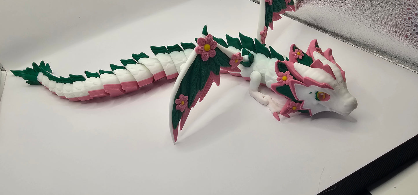 Floral Dragon - Articulated