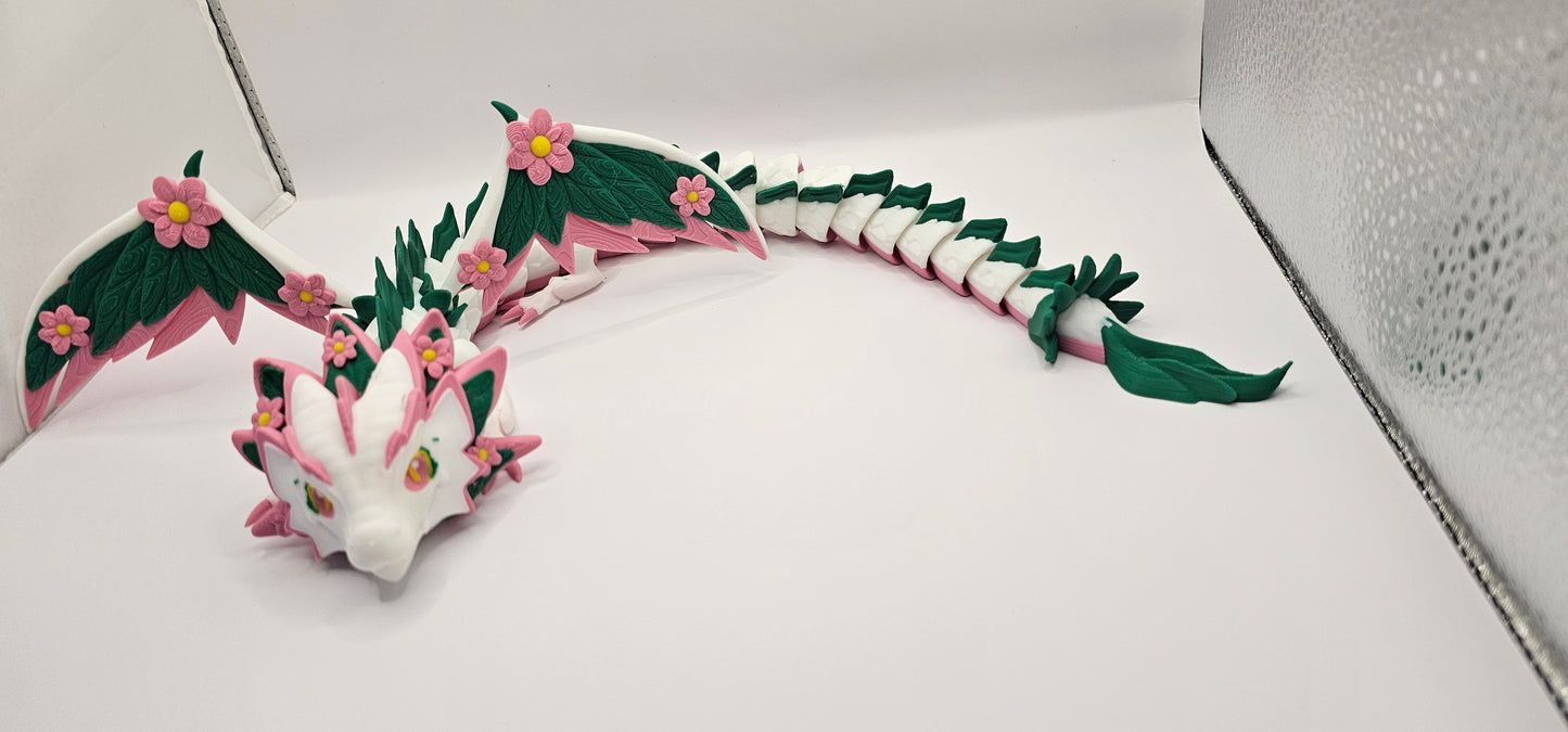 Floral Dragon - Articulated