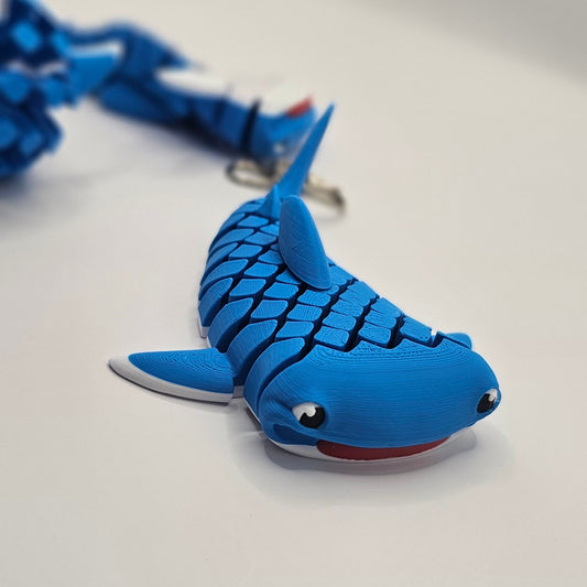 Flathead Shark Keychain - Flexi