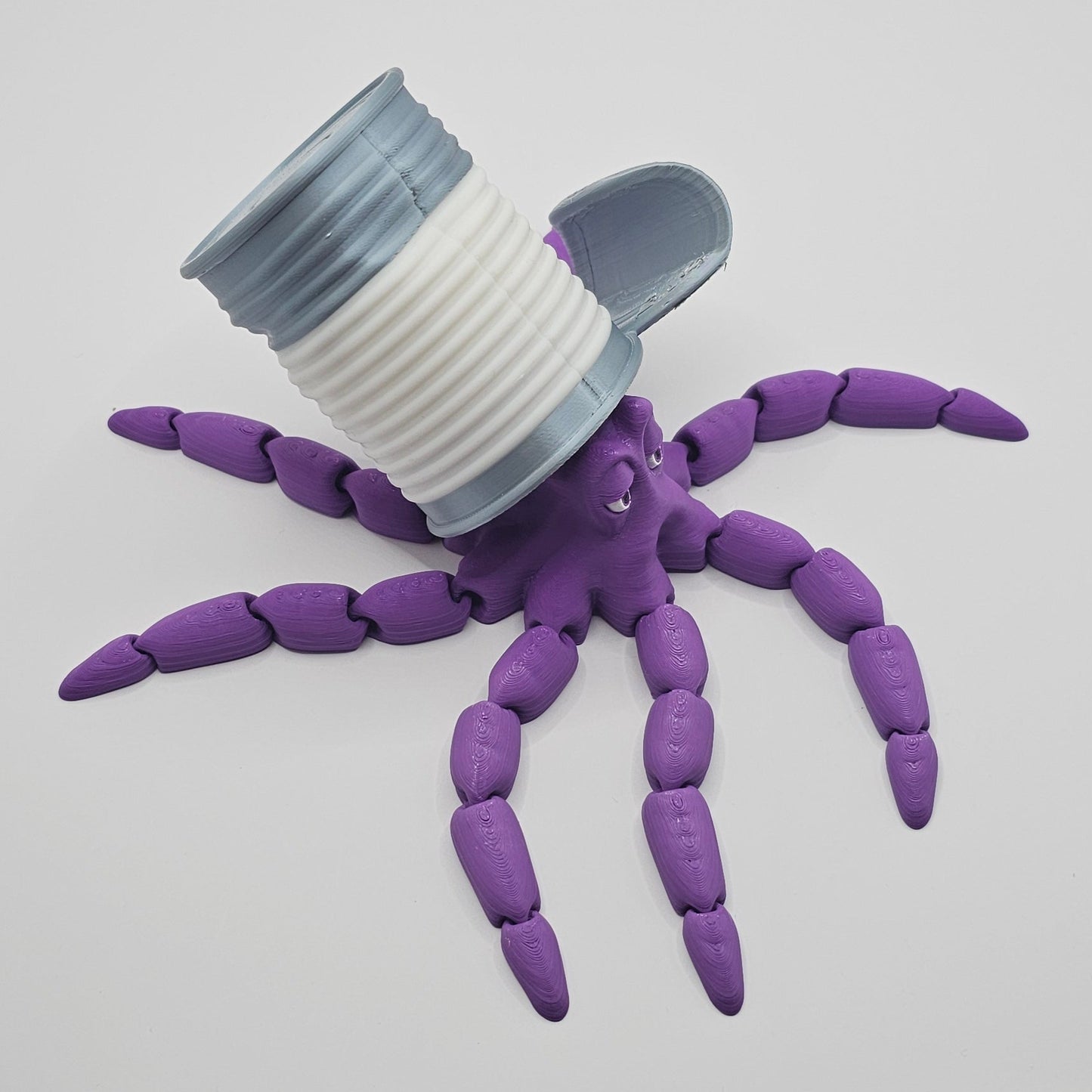 Octopus with Can Hat