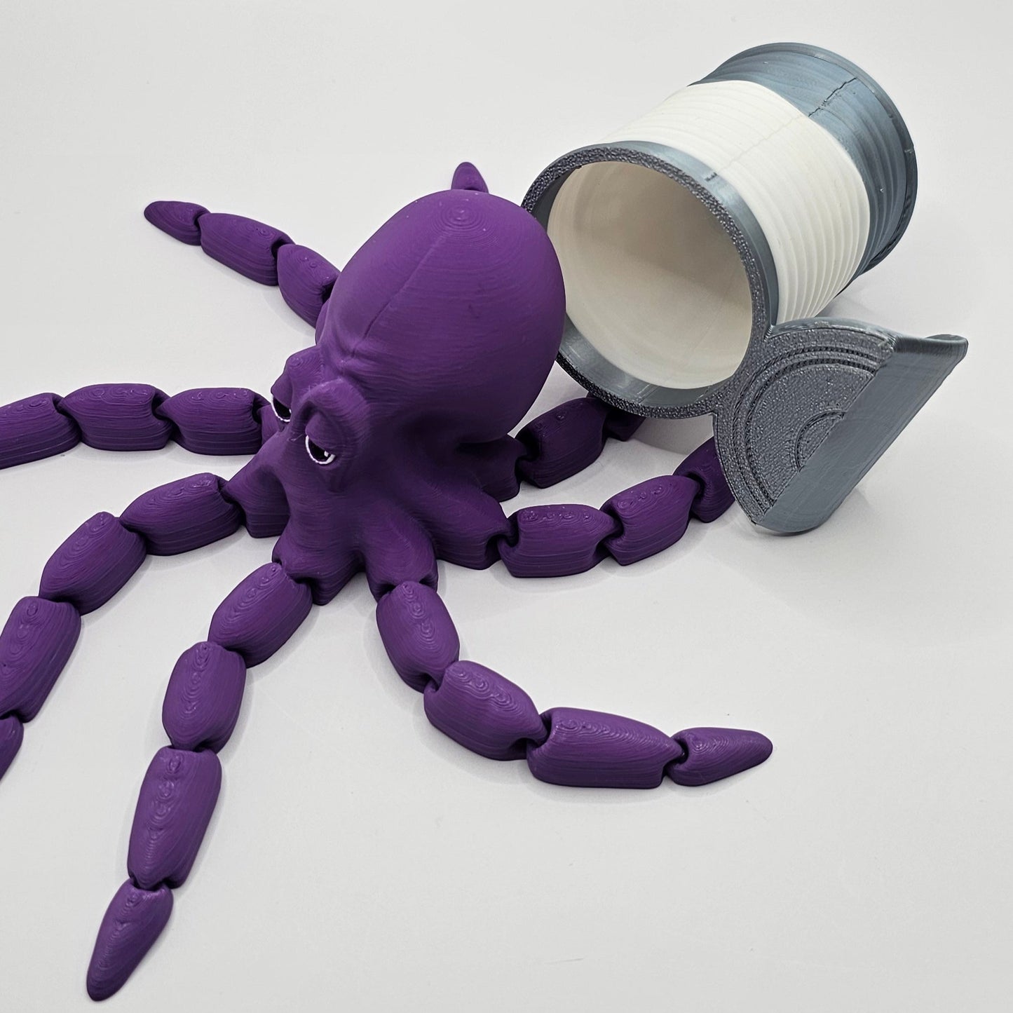 Octopus with Can Hat