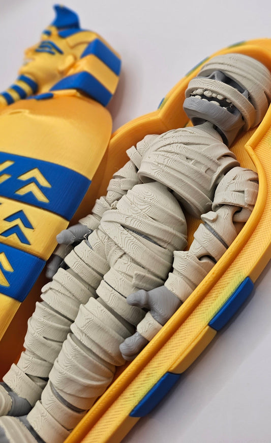Mummy and Sarcophagus