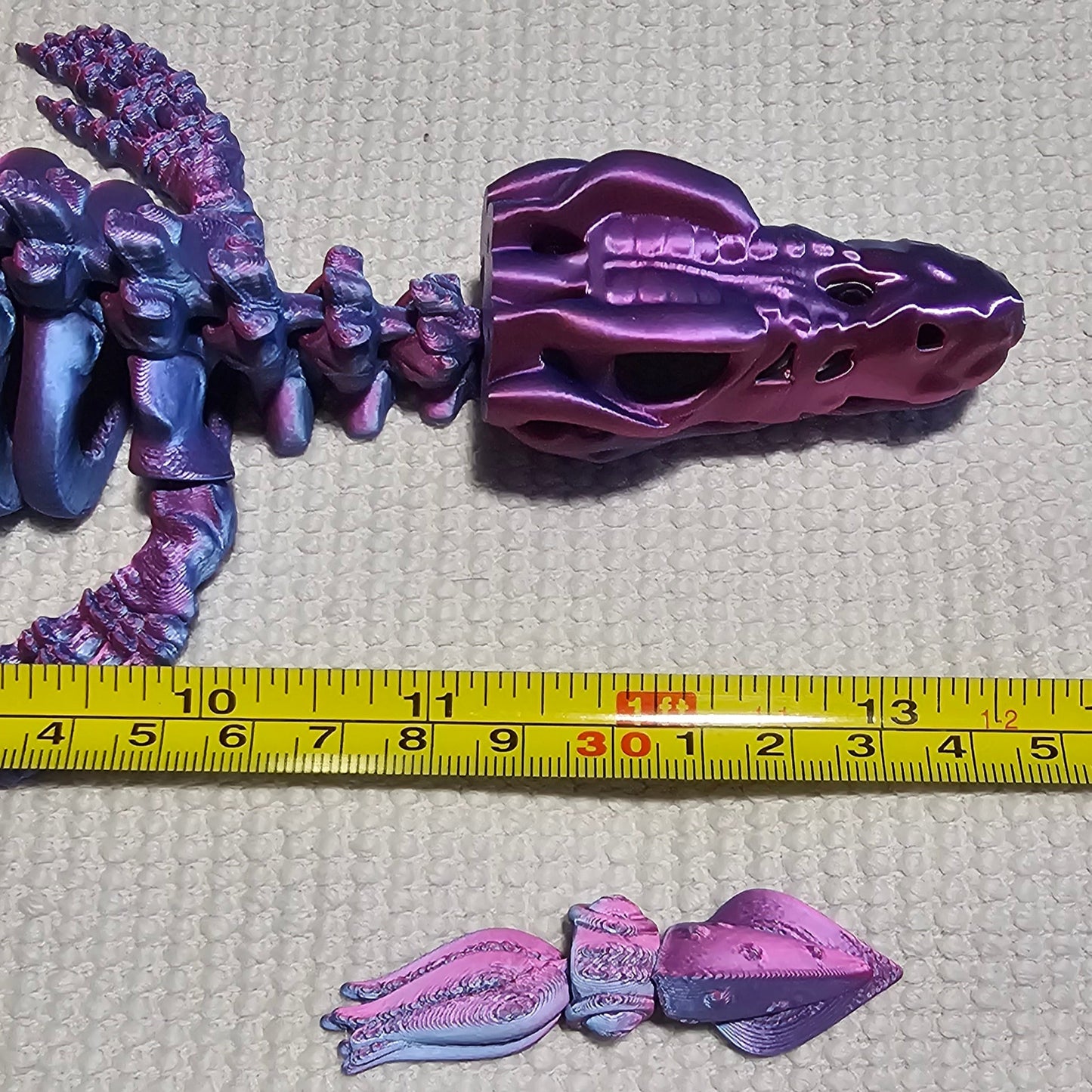 Mosasaurus with Squid Snack - Small