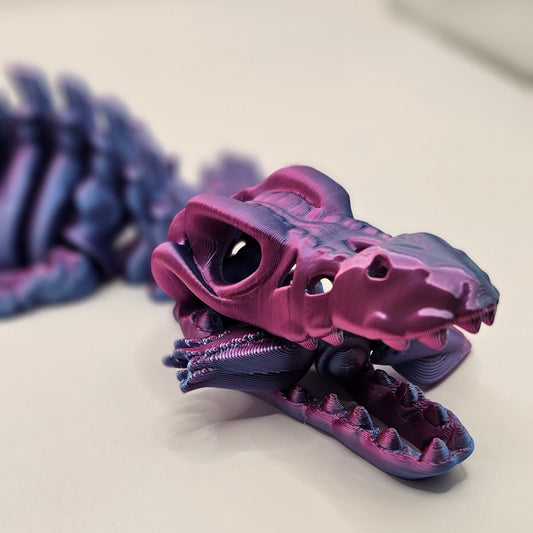 Mosasaurus with Squid Snack - Small