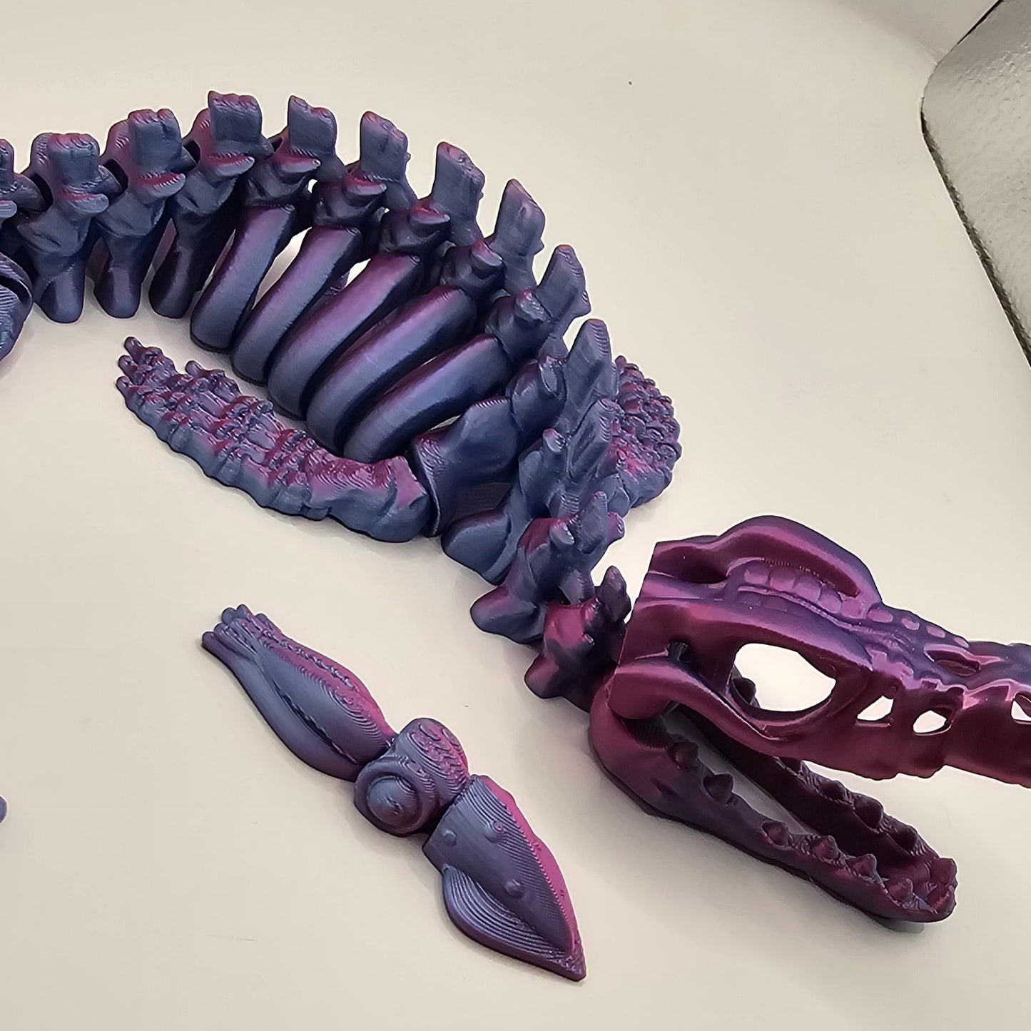 Mosasaurus with Squid Snack - Small