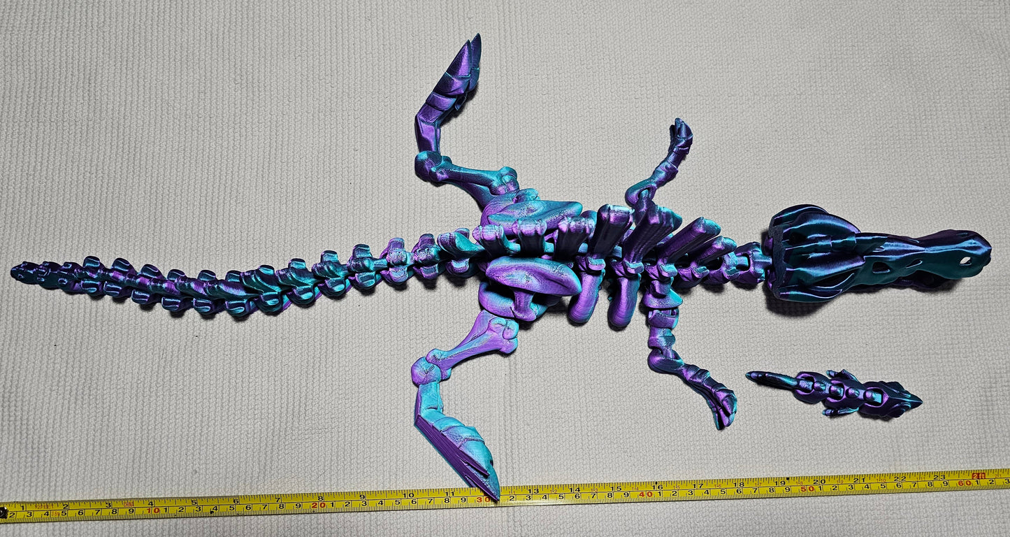 Spinosaurus with Fish - Large