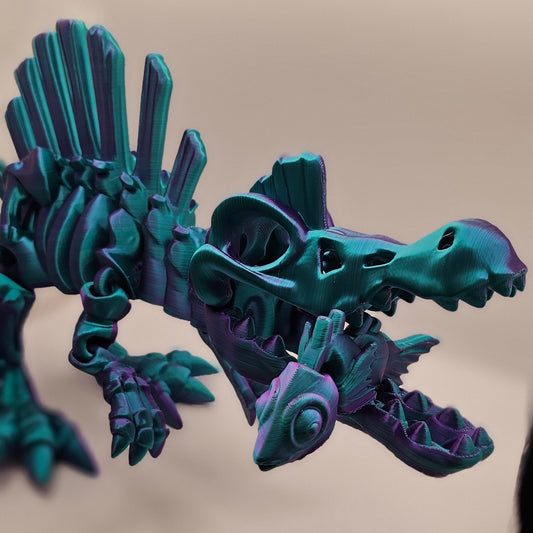 Spinosaurus with Fish - Large