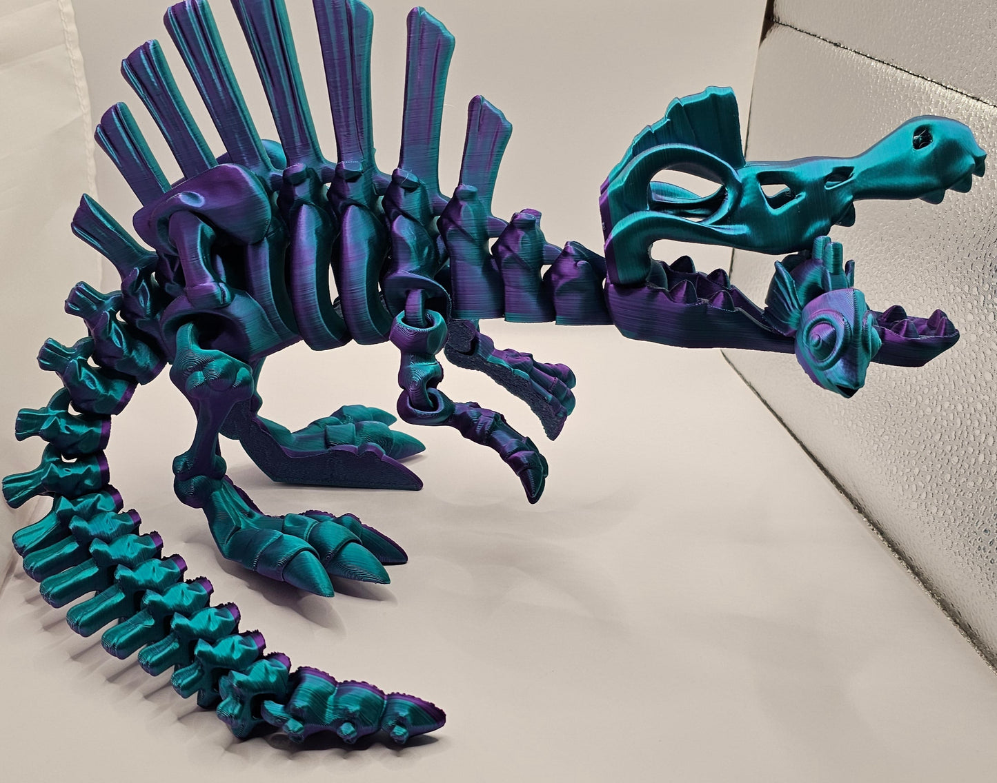 Spinosaurus with Fish - Large