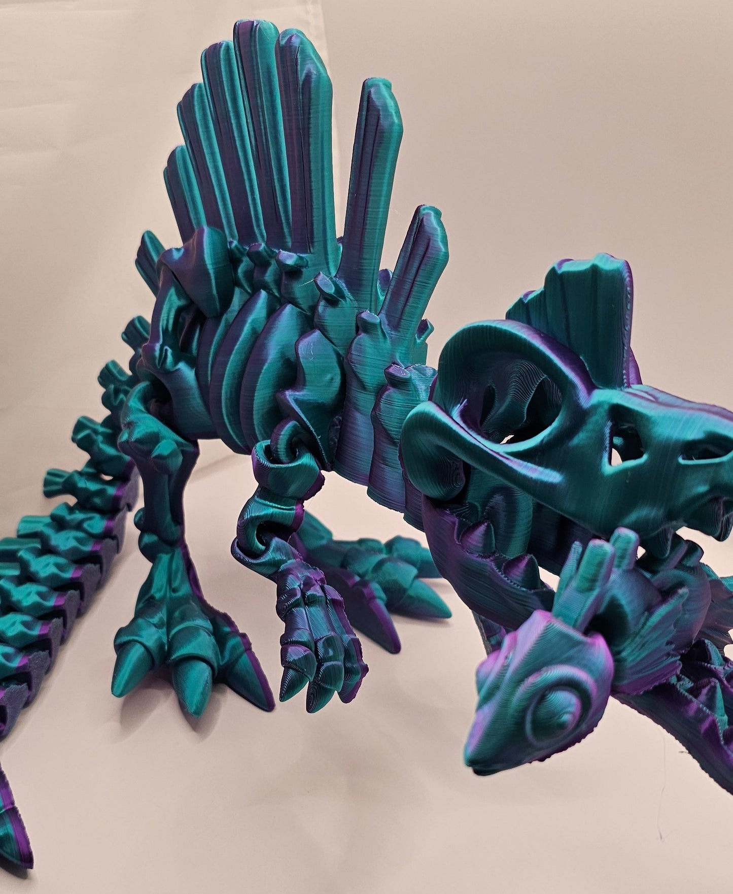 Spinosaurus with Fish - Large