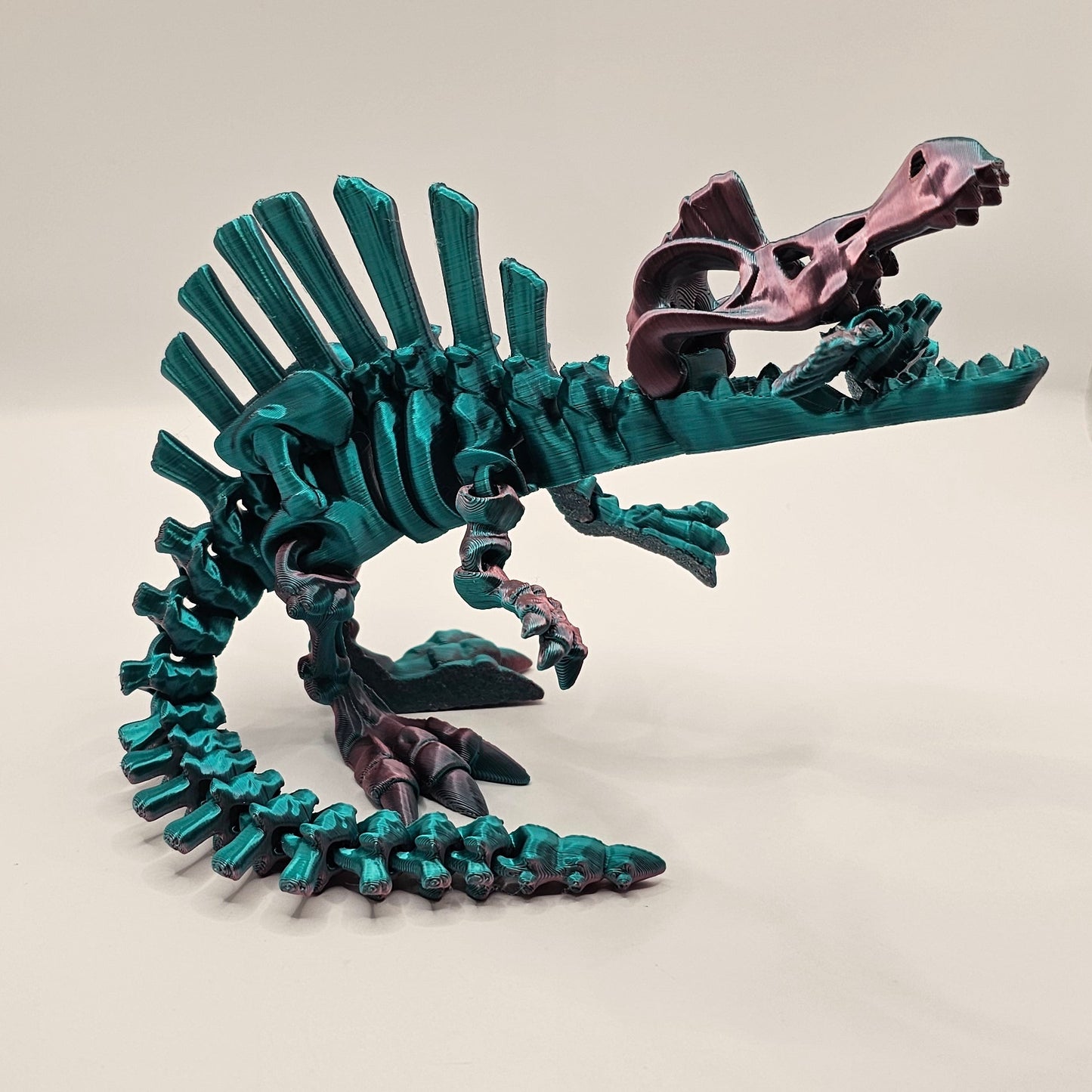 Spinosaurus with Fish - Small