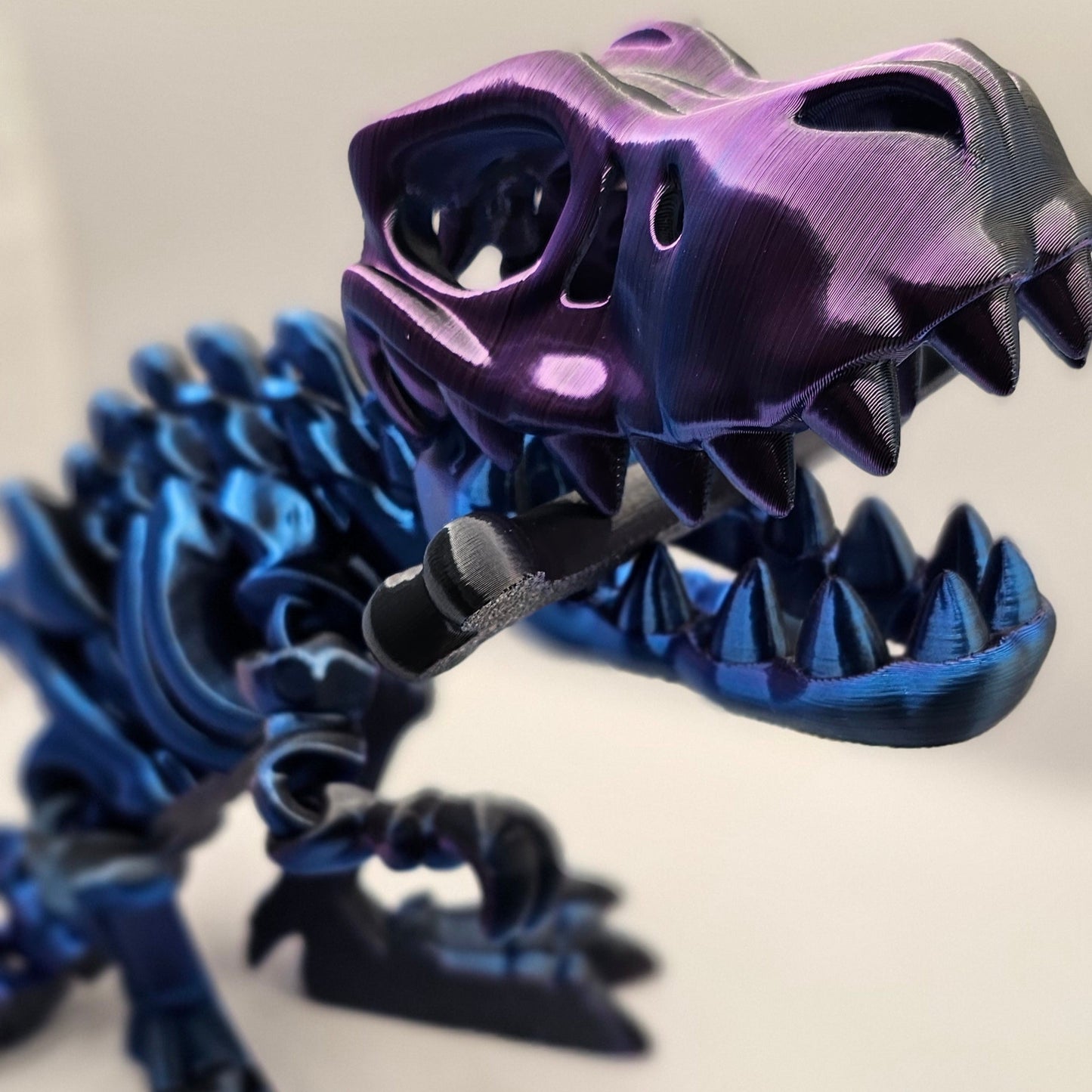T-Rex Skeleton with Bone - Large