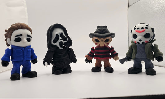 Horror Villains Magnets Unite!