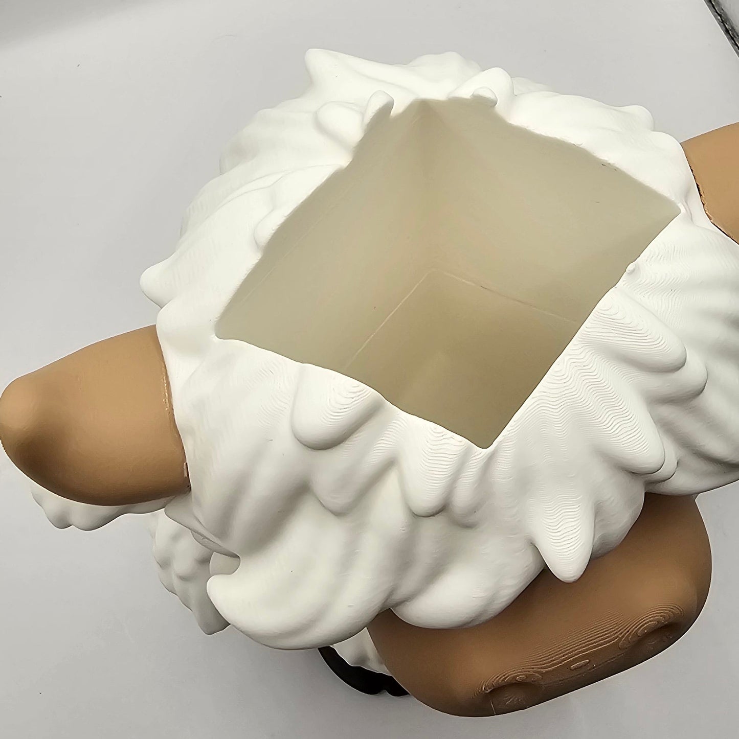 Highland Cow Soap Holder - White