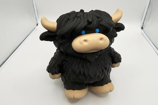 Highland Cow Soap Holder - Black
