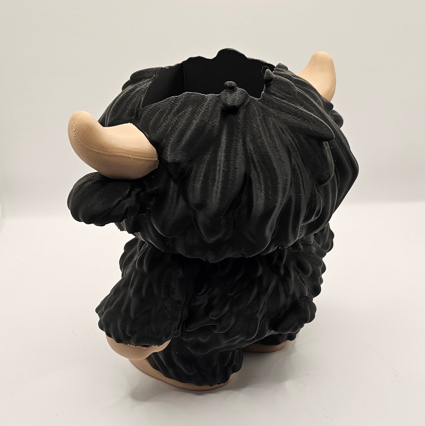 Highland Cow Soap Holder - Black