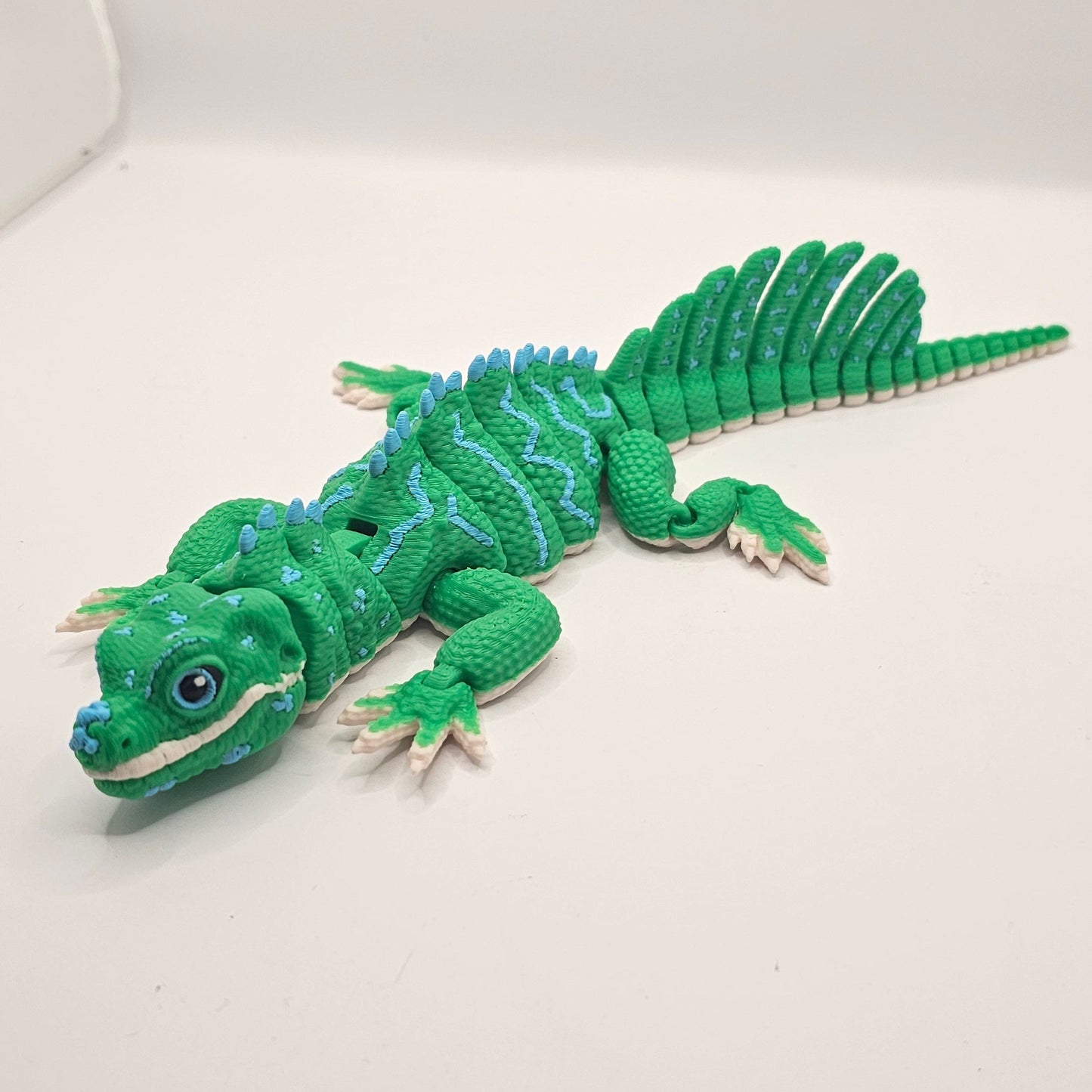 Lizard - Green and Blue