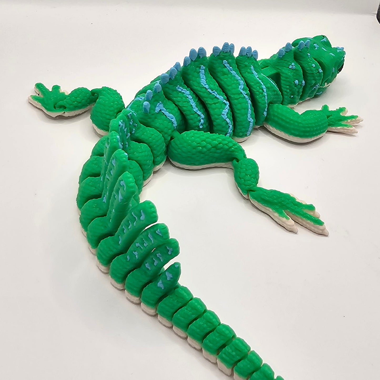 Lizard - Green and Blue