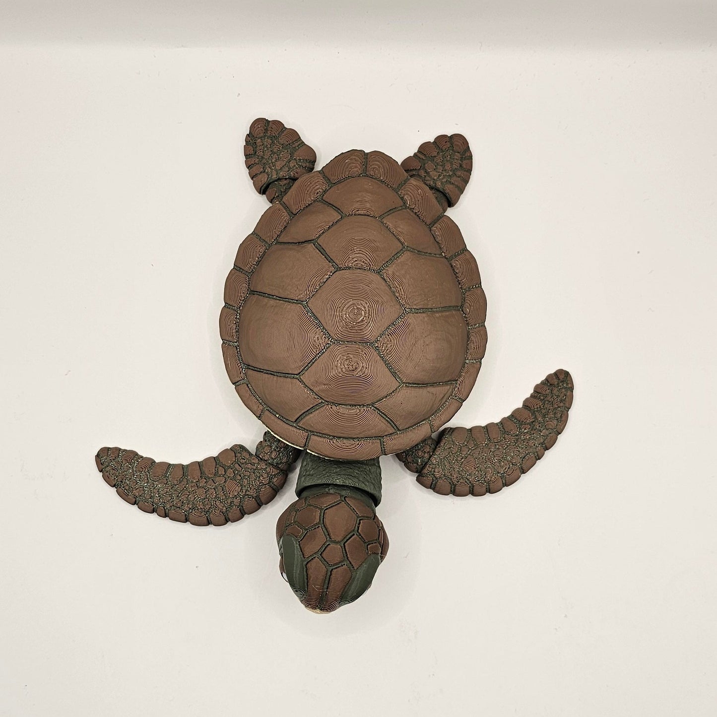 Realistic Looking Small Sea Turtle
