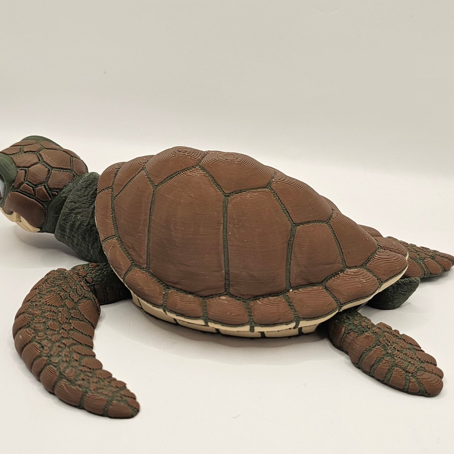 Realistic Looking Small Sea Turtle
