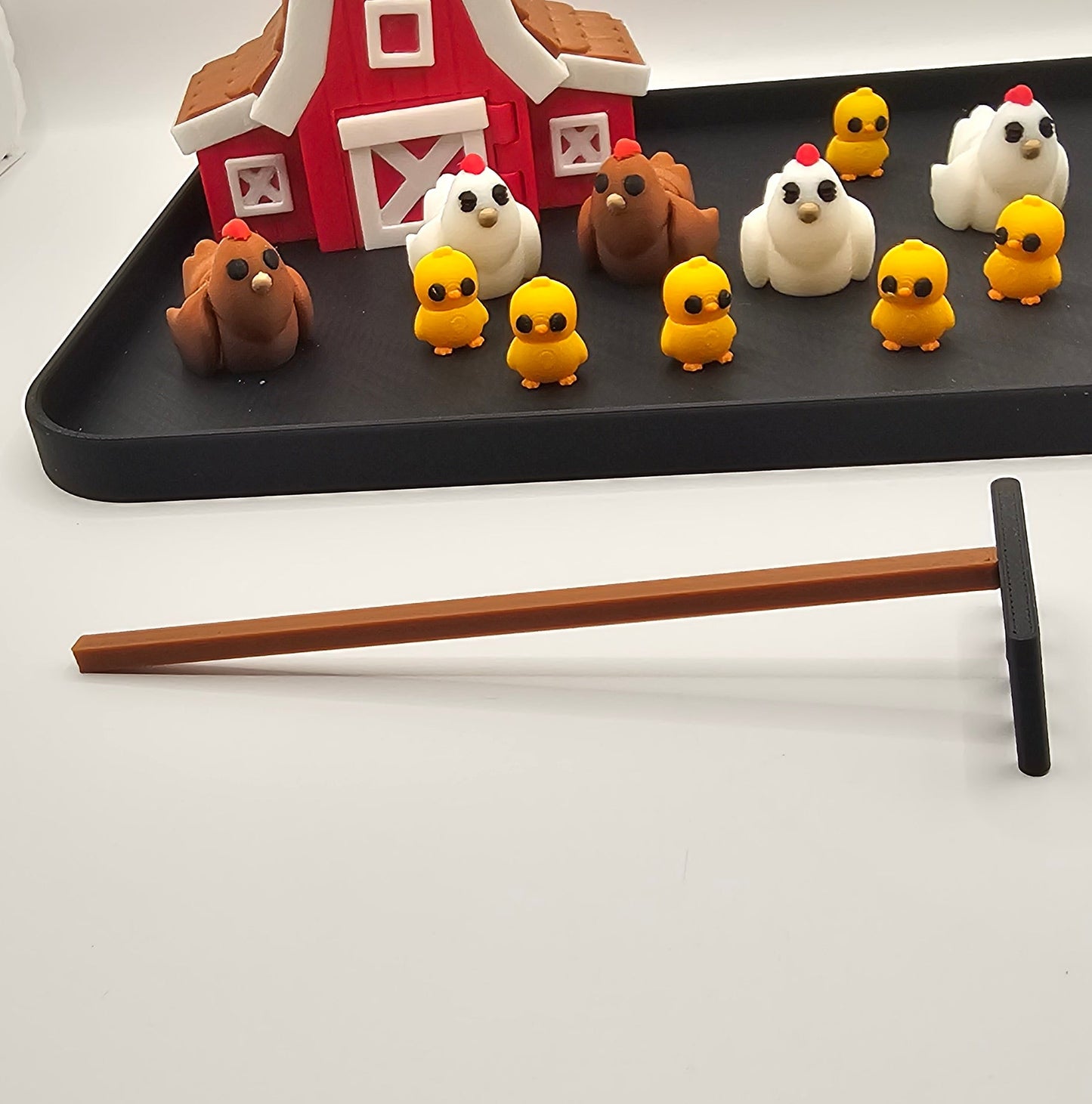 Barnyard Chicken Zen Garden