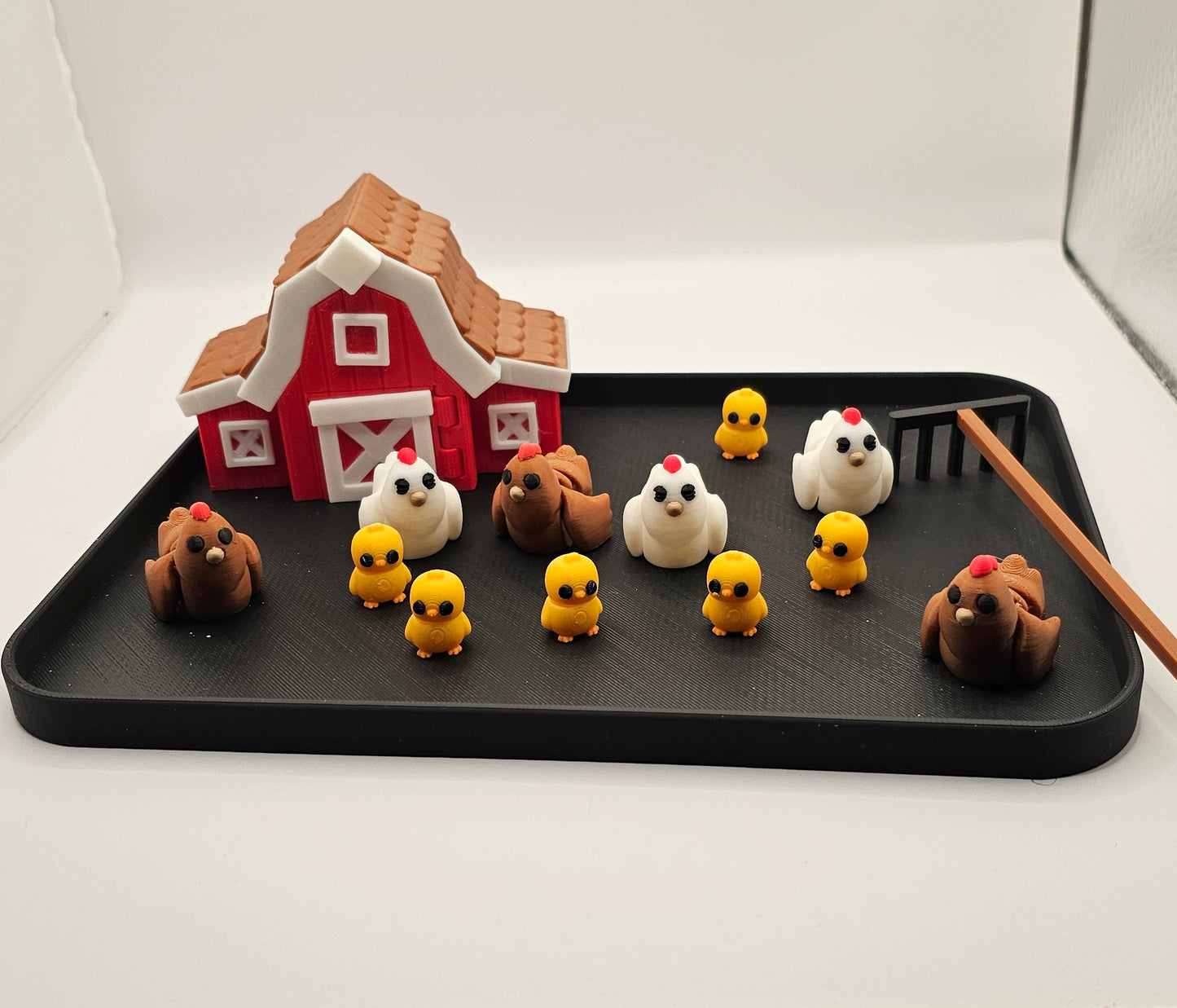 Barnyard Chicken Zen Garden